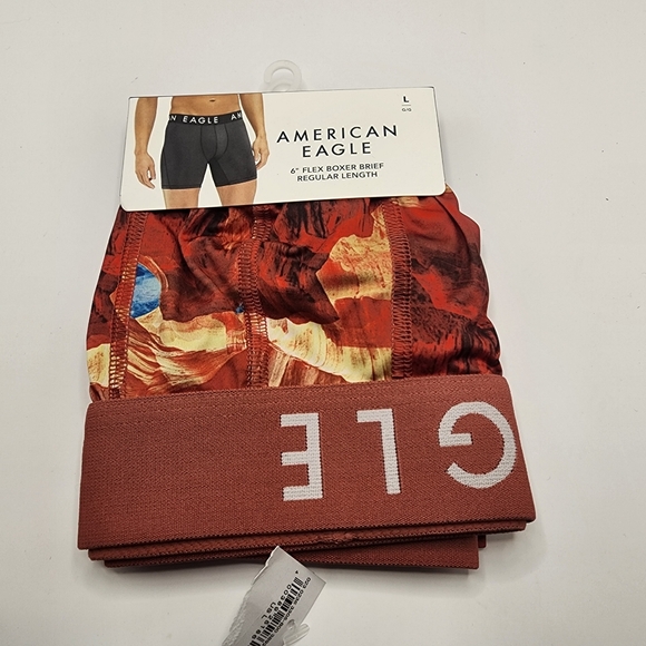 American Eagle 6" Flex Boxer Brief Nwt Size Large - Picture 1 of 3